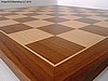 Deluxe Walnut & Maple Chess Board - 45cm